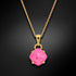 Комплект "Magical Square (Electric Pink Ignite)" с кристаллами Swarovski™